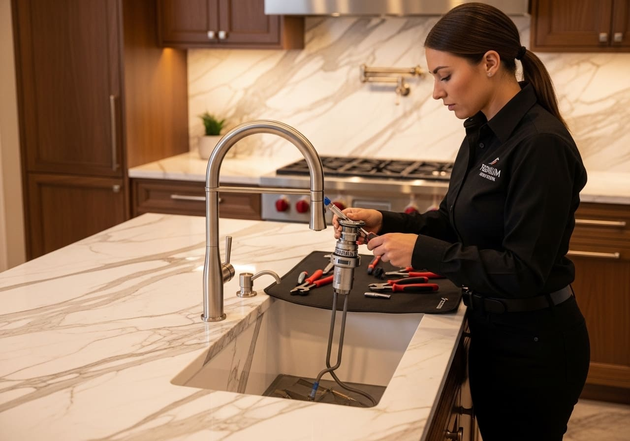Larry Leaks Plumbing licensed plumber at work — Same Day Plumber in Texas & Tennessee