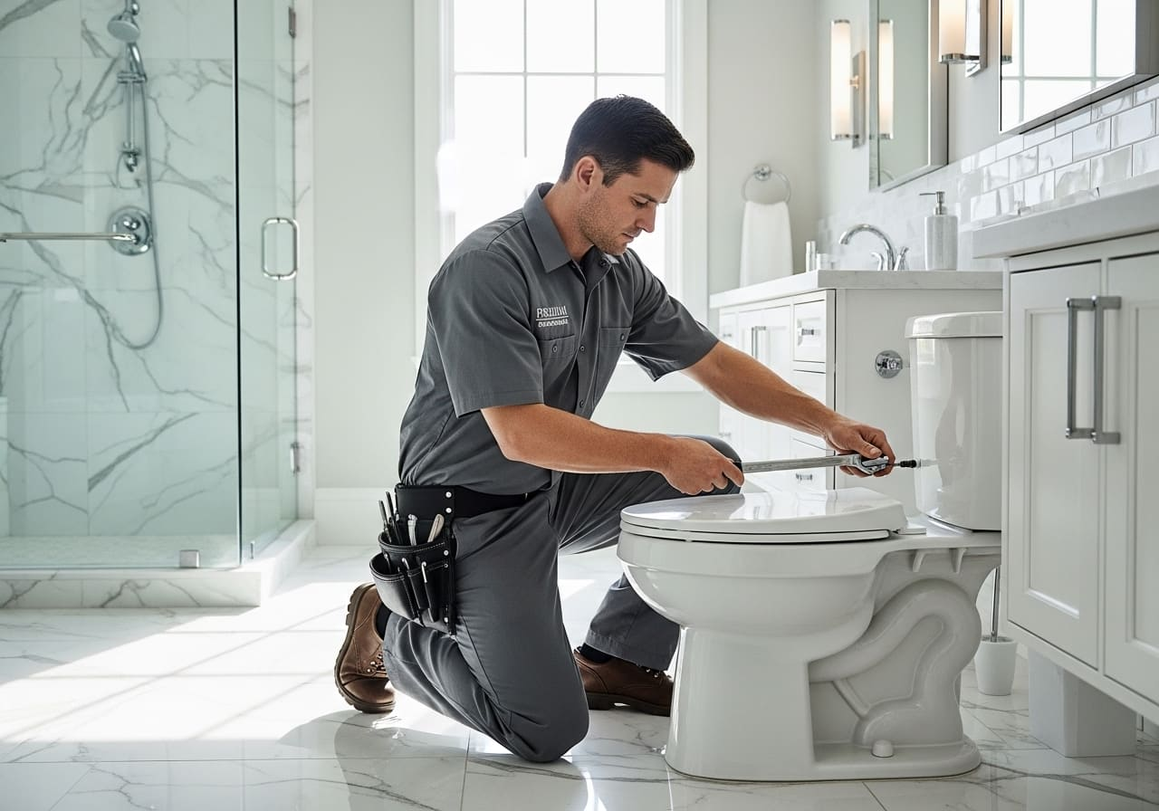 Larry Leaks Plumbing toilet repair and installation in Texas & Tennessee